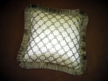 Pillow w/ Brush Fringe